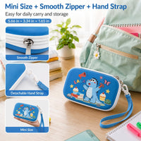 ALKOO kids smartphone case, zip carrying box for kids toy phones and learning cameras - view 12