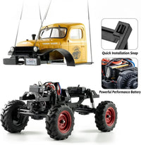 FMS FCX24S Power Wagon 1/24 scale RC crawler with portal axles - view 7