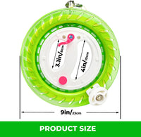 7.2in Kite Reels for Teens - Green Kite Reel With Brake / 9 inch - image 2