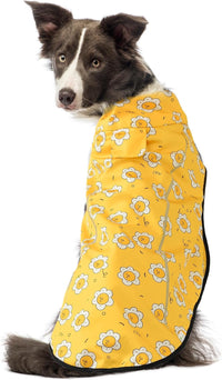 Mile High Life Dog Raincoat - S Chest 22"-25" / Yellow Sun - image 4