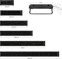 NICREW ClassicLED Plus LED Aquarium Light with Timer, 15 Watts, for 18 to 24 Inch Fish Tank Light, Daylight and Moonlight Cycle, Brightness Adjustable