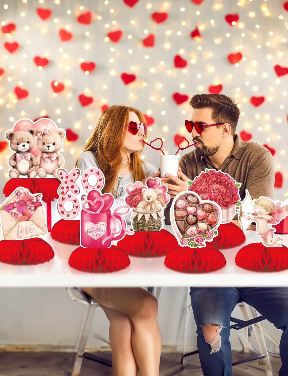 Halloween Table Decorations - Valentines Day - image 2