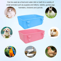 6 Pack Feeder, Hanging Feeder, Food and Water Container - S - image 2