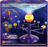 Science Can Solar System for Kids - Purple