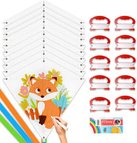 DIY Kites for Kids Kite Making Kit - 10 Pack