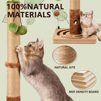 MECOOL 35in Tall Cat Scratching Post Sturdy and Premium Scratch Posts - 30 inches for Kittens - image 2
