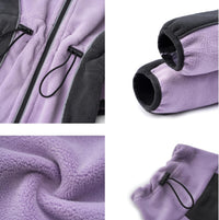 Fleece Dog Coat for Small Medium Dog - Purple / M - image 3