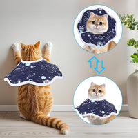 Soft Adjustable Cat Cone Collar Lightweight Cat Recovery Collar to Stop Licking Protective Cats Neck Cone After Surgery for Small Animal Cats Kittens Puppies After Surgery Grooming