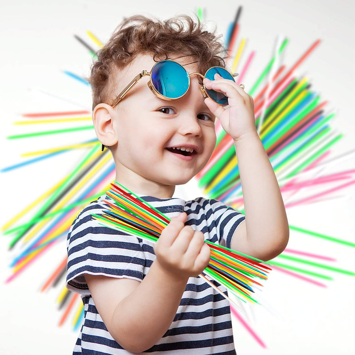 Pick Up Sticks - 240 Pieces Classic Pickup Sticks – Fun for Kids & Family - 240pcs - image 3