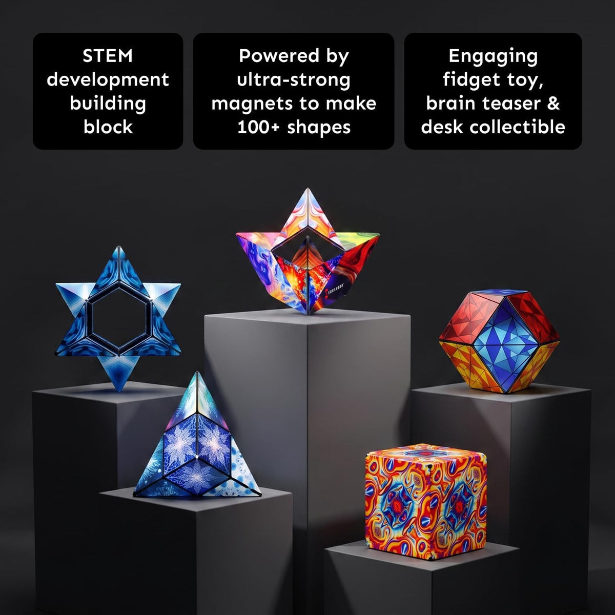 Shashibo Star Trek Magnetic Puzzle Cube - Air / Avatar - image 2