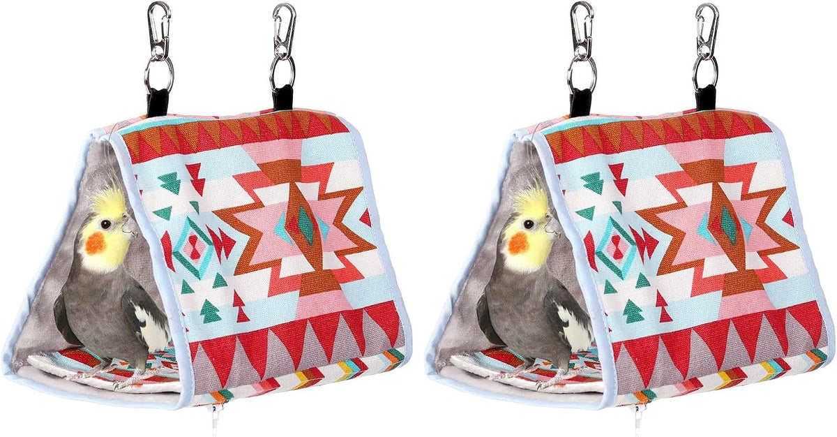 Kintor Bird Nest Snuggle Hut Tent - S (Pack of 2) / Pink Ethnic