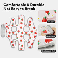 Supet Cat Grooming Hammock, Self-Adherent Cat Wrap for Cutting Nails, Anti-Escape Calming Wrap for Medicine, Nail Clipping, Teeth Brushing, Ear Cleaning