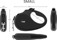 TUG Original Retractable Dog Leash - Black/Grey / Small - image 2