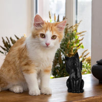 Cat Angel Memorial Figurine, Gray - Natural-love My Cat (Black) - image 4