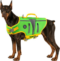 EMUST Dog Life Vest for Swimming - Extra Large / New Green