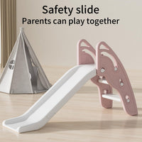 Toddler Slide Large Play Climber Slide PlaySet with Extra Long - Pink - image 2