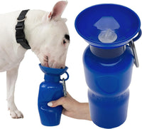 Springland 22oz Classic Portable Dog Water Bottle with Built-in Bowl - Indigo / 22oz Classic