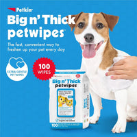 Petkin Big N' Thick Petwipes – Essentials for Dogs - 1 - image 2