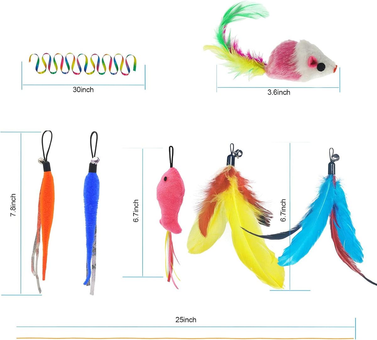 ZPH Cat Toys Interactive for Indoor Cats - SET B - image 3
