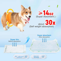 Dog Diaper Liners 100ct Super Absorption Disposable Dog Diaper - X-Large / 100 - image 2