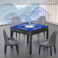 2F22E Mahjong Mat for Table 32.4" x 32.4" - Blue - image 4