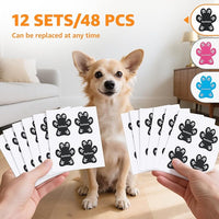 Loobani Paw Pads for Dogs Traction: Anti Slip Dog Paw Grippers for Senior Dogs Walking on Hardwood Slippery Floors - Dog Paw Protector Stickers for Prevent Licking & Wound Care, Easy Using