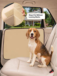 2 Packs Dog Car Travel Accessories - Beige - image 2