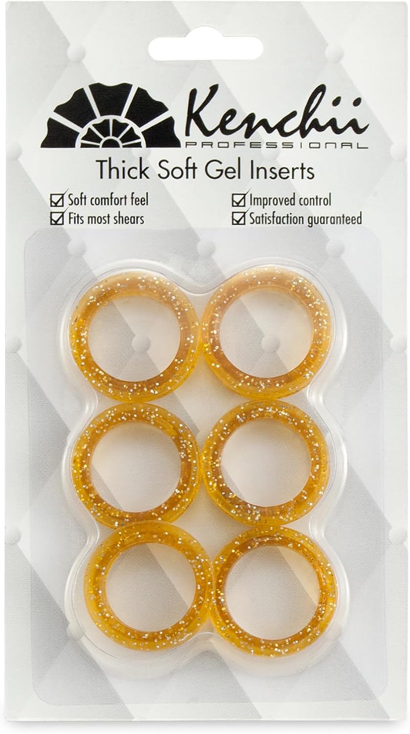 Kenchii Extra Soft Shear Finger Ring Inserts - Gold