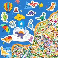 48 Sheets Stickers for Kids - 36 dinosaur stickers - image 2