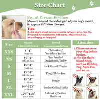 Dog Muzzle, Puppy Soft Mesh Muzzles for Grooming Biting Chewing – Essentials for Dogs - Black / M-(Snout 7¼”-8”) - image 4