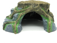 Extra Large Resin Reptile Hideouts Cave Habitat Decor – Essentials for Reptiles And Amphibians - E- Large - image 3