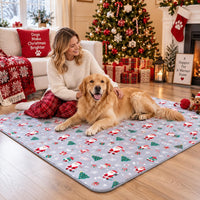 Aitmexcn Washable Pee Pads for Dogs, 24''x36'' - Christmas Santa Claus / 31*36''-2pcs - image 2