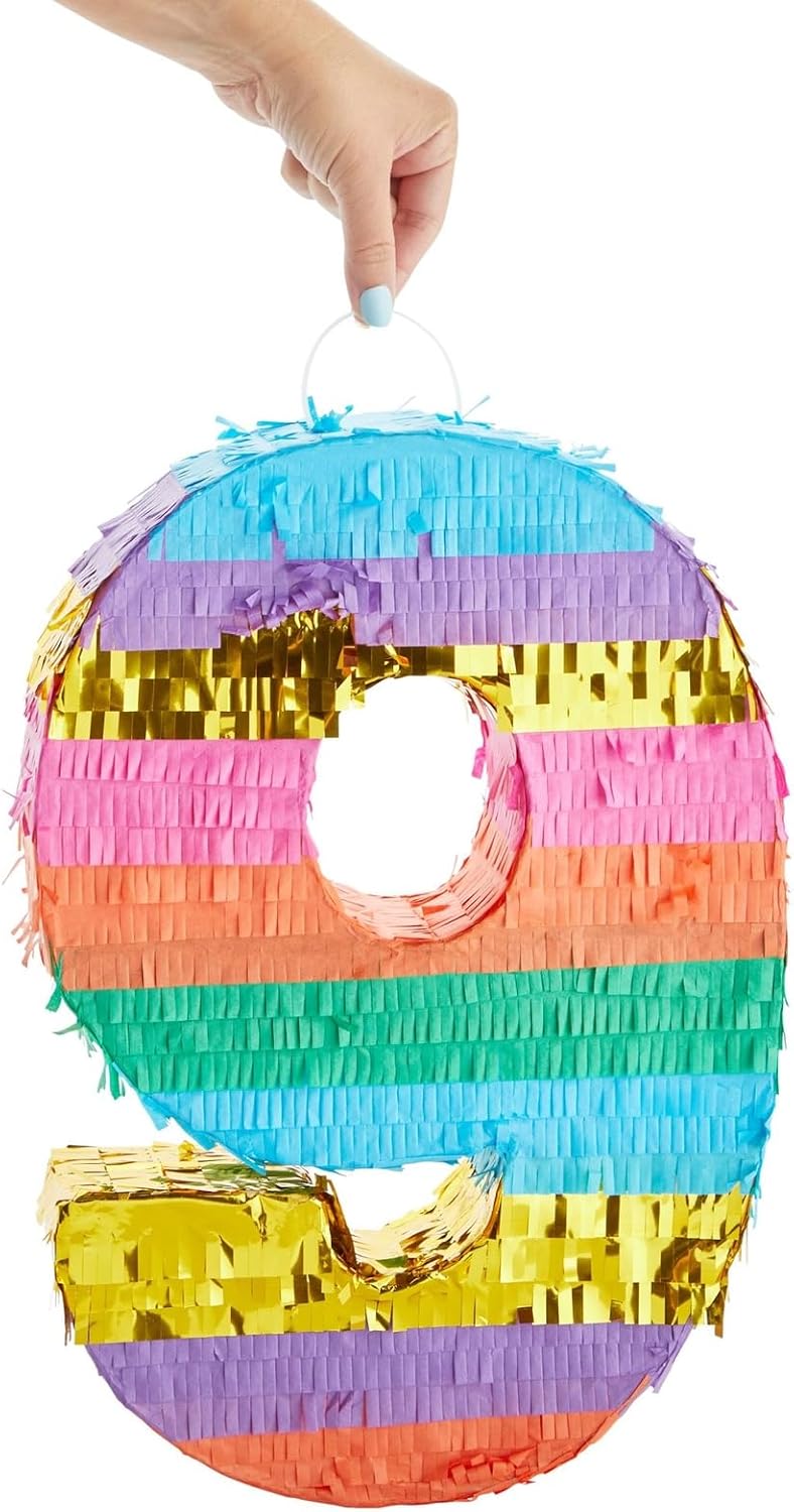 BLUE PANDA 8 Pinata, Small Multicolor - 9 - image 4