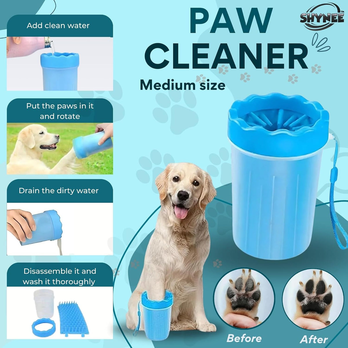 8PCs Premium Quality Grooming & Bath Supplies for Dogs & Cats - image 3