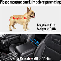 MAXFUT padded center console dog car seat for small dogs and trucks - view 4