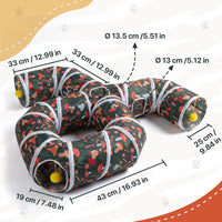 Cat Tunnel for Indoor Entertainment - Octopus-shaped - image 2