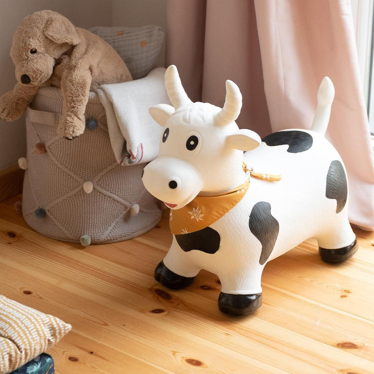Kindsgut Bouncy Animal Hopper - Cow - image 3