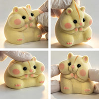 Handmade Hamster Squishy Toy - Yellow - image 2