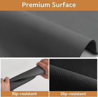 MontVoo Absorbent Dog Food Mat-Dog Mat for Food and Water Bowl - Darkgrey / 17"x28" - image 4