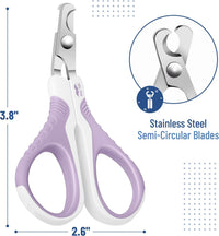 Mr. Pen, Cat Nail Clipper, Stainless Steel - Purple - image 2