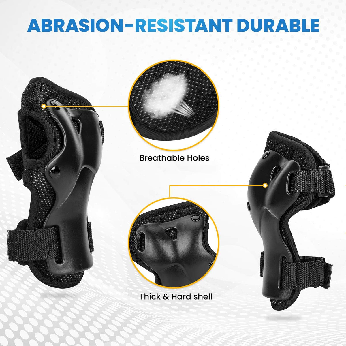Wrist Guard, BOSONER Wrist Guards for Roller Skating - S (Kids 3-6 years) - image 2