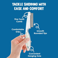 SunGrow Detangling Pet Comb for Dogs, Cats, Ferrets - Pet Detangling - image 3