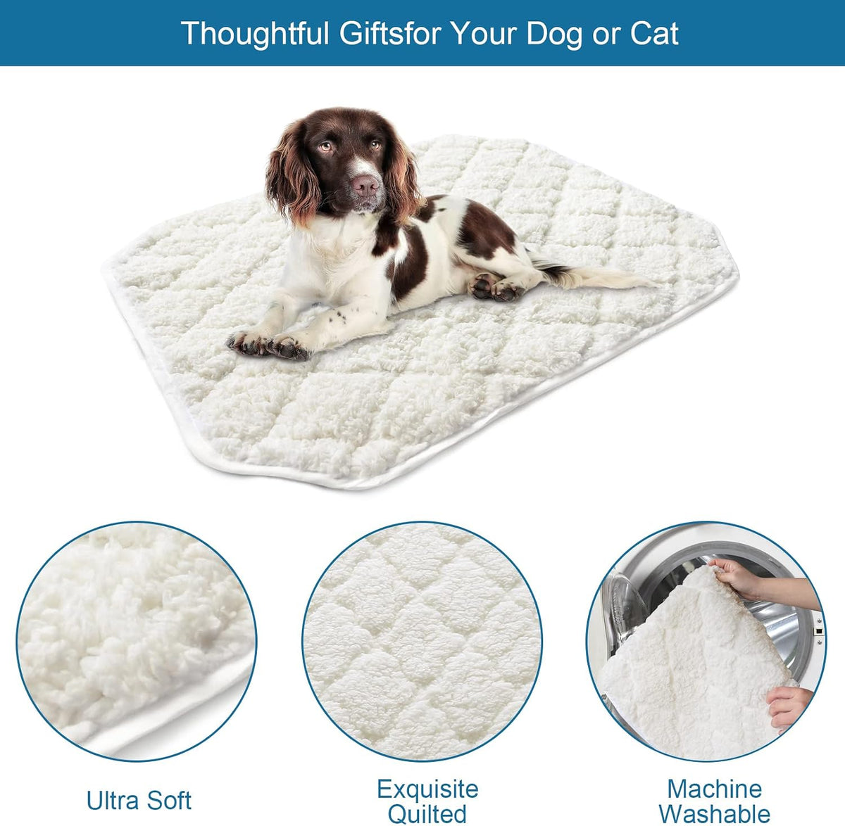 Elevated Dog Bed Pad Waterproof 2 Pack, Waterproof Pad Only – Essentials for Dogs - Medium (25"W x 35"L) - image 2