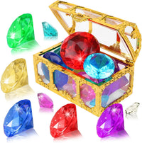 YUJUN 10PCS Diving Gem Pool Toys for Kids Swimming Pool Party Favors – Fun for Kids & Family - Assorted