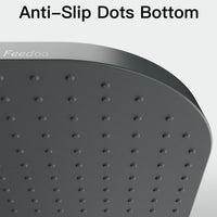 Feedoo Pet Feeding Mat [Warped Resistant Raised Edge] - 28.5"L x 16.5"W / Gray - image 4