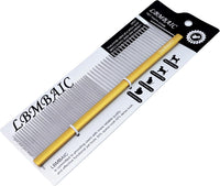 Metal Dog Grooming Combs Shedding Tangles, Knots, Mats. - Medium / gold - image 2