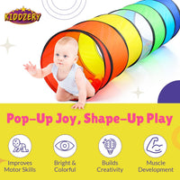 Kids Play Tunnel Set for Toddlers for Indoor and Outdoor Fun - 1 Pk - image 2
