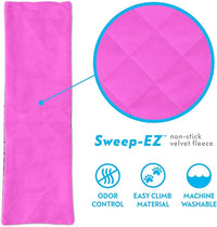 Paw Inspired Fleece Liners for Ferret Nation, Critter Nation Cage Ramp for Ferrets, Rats, Chinchillas, Hedgehogs & Other Small Animals (Pink, Ramp Cover - 3 Pack)