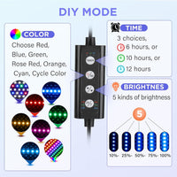 hygger Clip On 24/7 Lighting Aquarium LED Light - 12W for 7~10in Tank - image 3