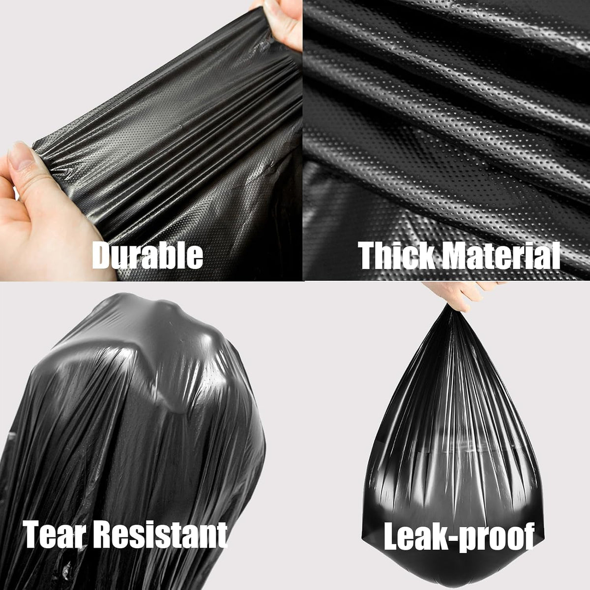 Dog Poop Trash Can Outside with Poop Scooper - Gray / 20L - image 3